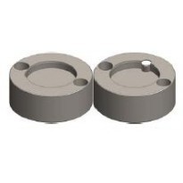 Load cell mount for process weighing