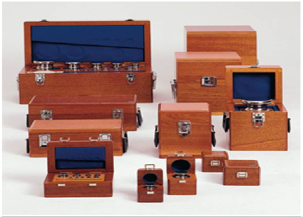 Standard test weight for weighing scale calibration