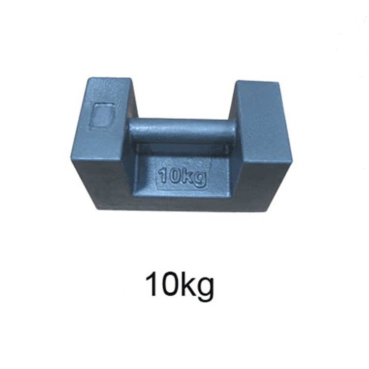 Test weights of various capacities