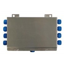 Stainless steel junction box for weighing scales